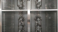 Déshydrateur alimentaire multifonctionnel compact 80 plateaux pour fruits, légumes, snacks, viande et fleurs
