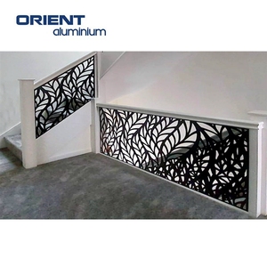 Pannello Decorativo per <span class=keywords><strong>Ringhiera</strong></span> con <span class=keywords><strong>Taglio</strong></span> <span class=keywords><strong>Laser</strong></span> dal Design Moderno in Vendita, Pannello in Alluminio Tagliato al <span class=keywords><strong>Laser</strong></span> per <span class=keywords><strong>Ringhiera</strong></span> Scale - Product Image 3