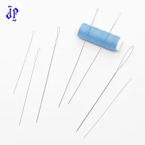 3 Self Threading Needles sewing Easy Thread Stainless Steel Needle  automatic