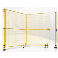 Factory Warehouse Robot Industrial Protective Fence Heavy Machinery Robotic Welding Safety Fencing