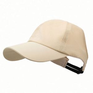 หมวกกีฬาผู้ชายและผู้หญิงขายส่ง หมวกวิ่งโพลีเอสเตอร์สำหรับฤดูร้อน หมวกกันแดด หมวกเบสบอลแห้งเร็ว - Product Image 5