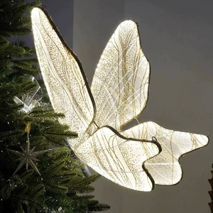 Decorazioni per Esterni Luci Nuziali a LED con Motivo a Farfalle in Movimento per Feste e Matrimoni - Product Image 5