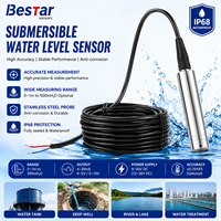 Transmetteur de niveau d'eau submersible en acier inoxydable, sortie 4-20 mA, 0-10 V, portée 5 m-100 m, capteur de niveau de liquide RS485 pour eau douce