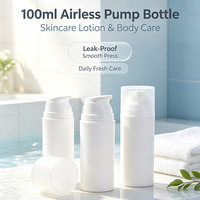 Flacon pompe airless 100 ml en PP pour lotion – Fournisseurs d'emballages cosmétiques de haute qualité – Flacon airless pour nettoyant