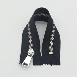 Chất Lượng Cao Thân Thiện Với Môi Brass Kim Loại Dây Kéo Cho Áo Khoác Da Sản Xuất Tại Trung Quốc Loại Sản Phẩm Dây Kéo Trên Bán - Product Image 2