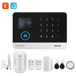 شاشة 2G-نظام أمان منزلي بلاستيكي ، تحكم بتطبيق MHz مع بطاقة RFID للحركة و <span class=keywords><strong>Bulgar</strong></span> للاستخدام المنزلي - Product Image 2