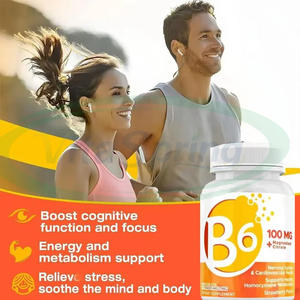 VitaSpring OEM <span class=keywords><strong>Vitamin</strong></span> <span class=keywords><strong>B</strong></span> Kompleks <span class=keywords><strong>Vitamin</strong></span> B1 B6 Magnesium Suplemen Grosir Multivitamin Alami Tablet <span class=keywords><strong>Vitamin</strong></span> B6 - Product Image 2