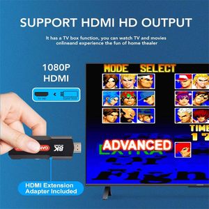 Yo X2พลัส4K ทีวีเกมสติ๊กระบบคู่เกมติดเกมย้อนยุคคอนโซลวิดีโอเกม2.4G ควบคุมไร้สาย64G คอนโซลเล่นเกมทีวี - Product Image 2