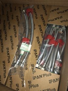 IFAN 공장 도매 화장실 세면대 물 유입 호스 금속 유연한 배관 호스 스테인리스 스틸 브레이디드 호스 - Product Image 4