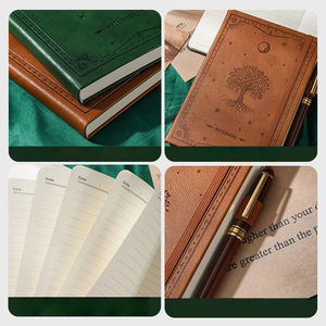 A5 Business Strap Fortune Tree Pattern Notebook MAD52 Cuaderno en relieve <span class=keywords><strong>Libro</strong></span> grueso Suministros de oficina Regalos - Product Image 4