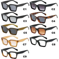 Lunettes de soleil pour femmes Vente chaude Lunettes de soleil tendance Mode rétro Vente en gros Classique vintage populaire Lunettes de soleil en plastique