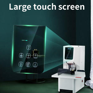 Nouveau lancement de reliure semi-automatique avec bouton tactile chauffage rapide pour contrats et brochures alimenté par l'électricité - Product Image 3