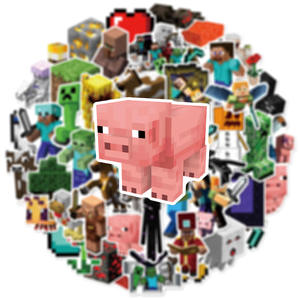 สติกเกอร์กราฟฟิตีรูปการ์ตูน50ชิ้นอินเทรนด์ส่วนบุคคลตกแต่งถ้วยน้ำแท็บเล็ตโทรศัพท์สติกเกอร์กันน้ำ - Product Image 6