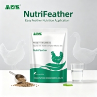 Additif alimentaire de qualité industrielle pour la réparation des follicules endommagés et la prévention du plumage chez les poulets, canards et oies en élevage