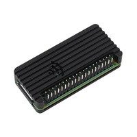 Carcasa de aluminio para Raspberry Pi Zero 2W, compatible con Pi Zero / Zero W / Zero 0, con disipación de calor.