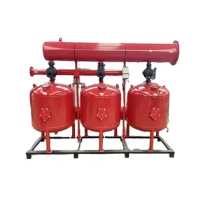 Industrial and agricultural water filtration, Nongsha River backwash water treatment machine, drip irrigation sand filter