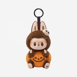 Labubu ตัวห้อยของเล่นตุ๊กตาแขวนการ์ดสำหรับงานปาร์ตี้ฮาโลวีนงานป๊อบอัลมอนดีของแท้ - Product Image 2