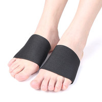 Protège-pieds en silicone à soutien de la voûte plantaire, coussinet correcteur pour pieds plats, semelle intérieure amortissante pour pieds plats - Vente chaude
