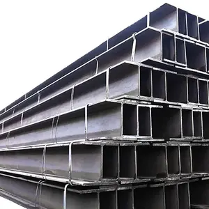 Yapısal çelik kirişler standart boyut galvanizli h-kiriş fiyatı Ton H demir kiriş I çelik