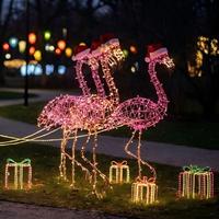 Grande décoration interactive de lanternes pour parc d'attractions, pour Noël, utilisation intérieure/extérieure, spectacle de lumière pour parc à thème