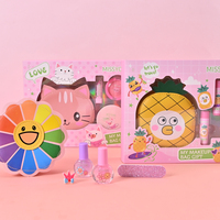Palette de maquillage brillante à succès, plusieurs couleurs, fard à paupières, coffret cadeau en carton, ensemble de maquillage tendance pour enfants