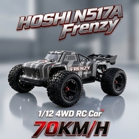 Coche RC HOSHI N517A 1/12 sin Escobillas, 70KM/H, Alta Velocidad, 4WD, Todoterreno, Monster Truck RTR, 2 Baterías, Regalo de Navidad, Envío desde EE. UU.