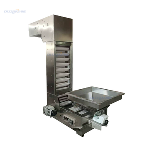 Élévateur à godets de type Z sur mesure, vitesse réglable, acier inoxydable, pour le transport de céréales, de graines et de particules, machine de levage inclinée - Product Image 1