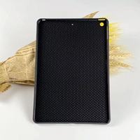 Coque souple givrée en TPU pour iPad 9, 10, 10ème génération, 10.9, Air 4, 5, 10.9, 10.2, 11ème génération, Pro 11, 2024, 2025, A16, 9.7, noire, pour tablette