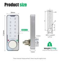 Cerradura Digital de Metal Plateado Personalizada de Fábrica para Armario de Spa, Casillero de Vestuario, Control de Acceso con Contraseña Antirrobo