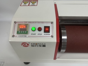 Probador de Abrasión <span class=keywords><strong>DIN</strong></span> |   Conformidad con la norma EN ISO 20344 |   Prueba de resistencia al desgaste para plástico, caucho y cuero - Product Image 2