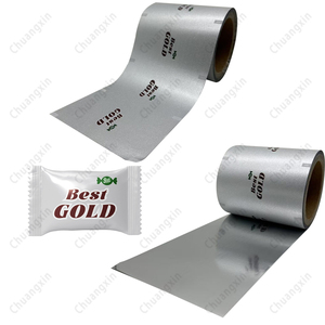 Nhà máy sáng bóng metallized nhựa tự động bao bì phim cuộn cho Gummy Kẹo sô cô la Jelly gói bao bì bọc cuộn phim - Product Image 4