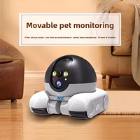 Caméra de sécurité mobile avec surveillance à distance des animaux domestiques, robot de navigation pour toute la maison, connectivité sans fil, compagnon vidéo