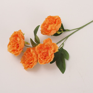 Bouquet de fleurs artificielles en soie Xinchengzhi Luoyang Peony, 30 cm-100 cm, décoration intérieure pour la maison et les mariages - Product Image 1