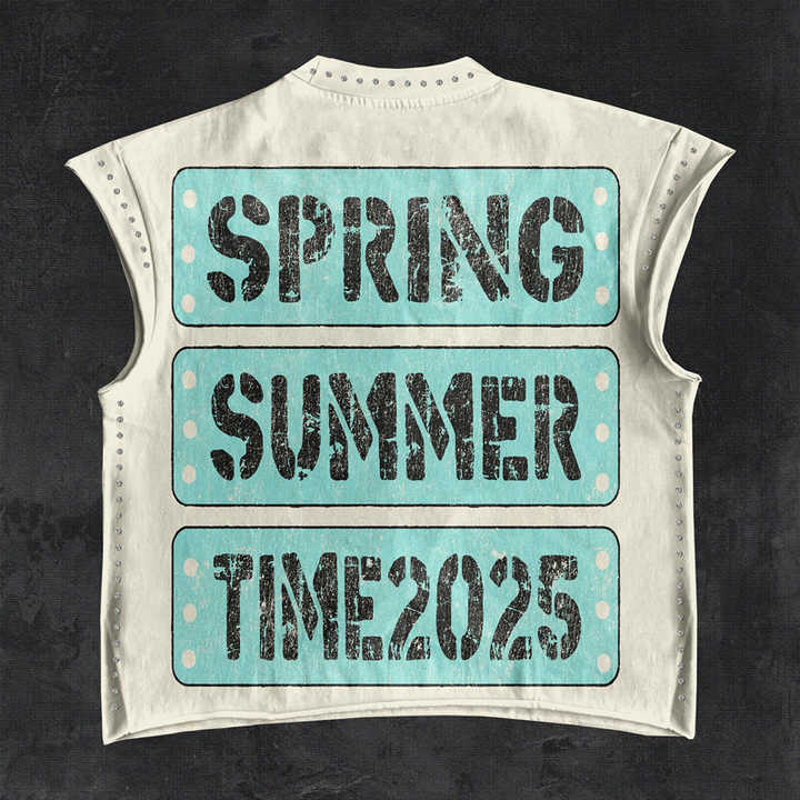 Oversized Sleeveless Shirt For Men With Frayed Edges, Edgy Shirt, Distressed Tank Tops With No Sleeves, Mne's Acid Wash Tshirts Cool Grunge - UK