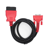 Cable de Diagnóstico Principal de 12V para MaxiSys 908, Adaptador OBD2 de 16 Pines y 2 Filas para MS905/908S, para VCI V2.0, Diagnóstico Completo del Sistema