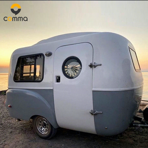 Fibre de verre hors route voyage remorque petite voiture bricolage <span class=keywords><strong>camping</strong></span>-<span class=keywords><strong>car</strong></span> rv à vendre avec lumières led - Product Image 1