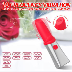 Rouge à lèvres balle femelle Vibrato 10 Modes de vibration discret et Portable G Spot balle vibrateur mamelon clitoridien stimulateur - Product Image 2