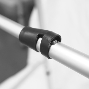 Height Adjustable Foldable Stainless Steel <b>Walker</b> For <b>Elderly</b> And Toddlers With Silver Finish And Manual Operation - Product Image 2