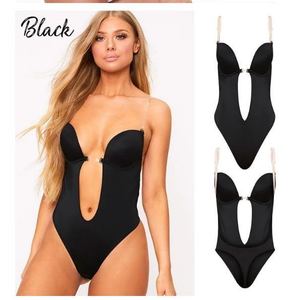 Seamless Thong Bodysuits Women With Push up Bra Invisible <strong>Backless</strong> Under Dress Bridal <strong>Shapewear</strong> - Product Image 4