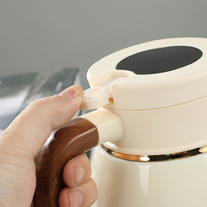 Stainless Steel <b>Tea</b> Kettle 1600ml With Lid Heat Resistant For Steeping White <b>Tea</b> And Warming Water - Product Image 3