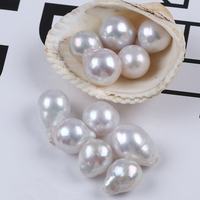 Vente en gros de perles baroques Edison naturelles blanches de Nanhai de 10,5 à 14 mm pour la production de bijoux