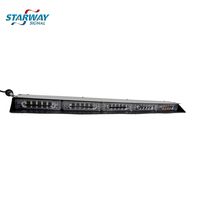 Starway Warnblinkleuchte Notfall 6 Lineare Blitz-Stroboskop-LED-Armaturenbrett-Warnlichtleiste