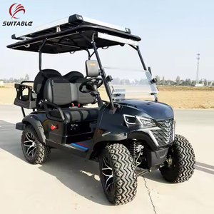 Fabrika fiyatlı lüks 4-Seat Mini 48v elektrikli Scooter 2 + 2 koltuklar 48v benzin Golf arabası 2025 Model ucuz ürün