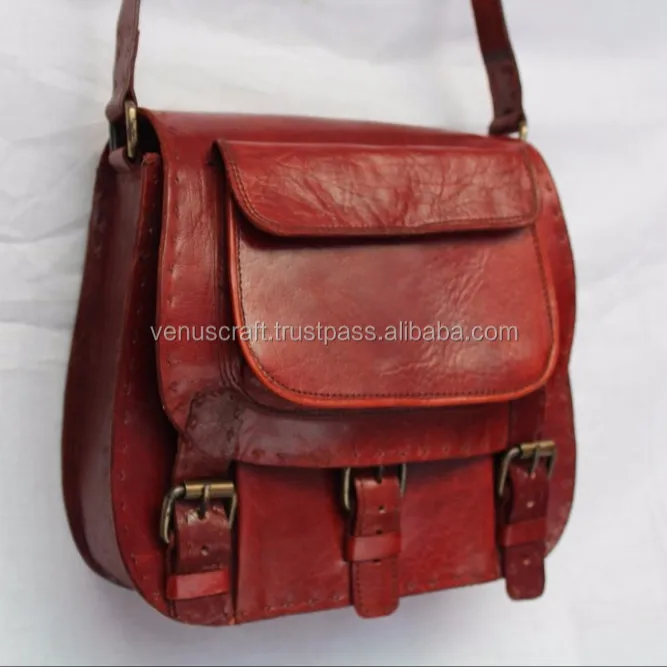 small satchel leather cross bag genuine leather hand made handbag woman 2016