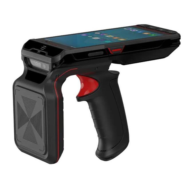 UHF RFID Handheld Reader 5.5 Inch Android 4G PDA Mobile Computer for Warehouse Logistics Inventory