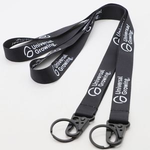 Trade Show Event Branding Lanyard Keychain Neck Strap Custom Universal Corporate Staff ID Card Holder Lanyard - Product Image 1