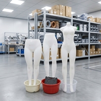 Jingsen Zhejiang Stahl-Kunststoff HDPE CNC-Menschenkörper-Blasform mit 1 Kavität, polierter Oberfläche, 100.000 Zykluslebensdauer, Haushaltsprodukt