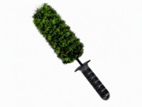 Brosse de lavage auto à tête verte, nouveau design, vente directe usine, brosse de nettoyage extérieure avec manche noir pour voitures et camions