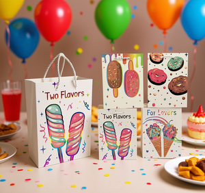 Sacchetto Regalo Serie Macaron Mi House Market, Stampa a 4 Colori, per Feste di Compleanno - Product Image 2