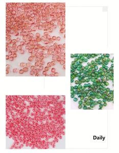 Perles en vrac DIY en gros, 60g/boîte, perles de rocaille en verre de 4mm - Product Image 4